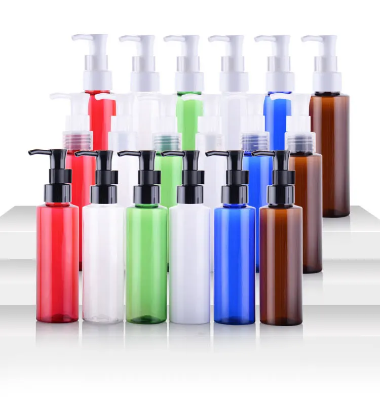 

1000pcs/lot Cosmetic Push Pump Bottle Lotion Cream Packing Plastic Container Cosmetic Bottle Dispenser Travel Containers