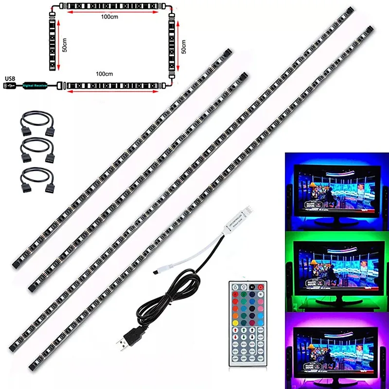 

Ленсветильник Светодиодная гибкая с USB, 5 в пост. Тока, 5050 SMD