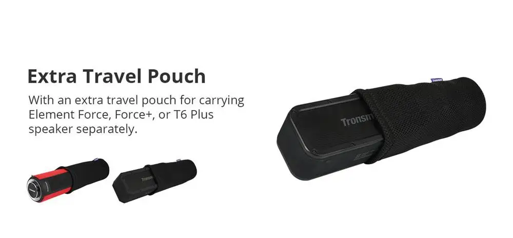 Чехол для переноски Tronsmart Force портативный динамик дорожная сумка чехол для Tronsmart Force, Force+, T6 Plus Bluetooth динамик s