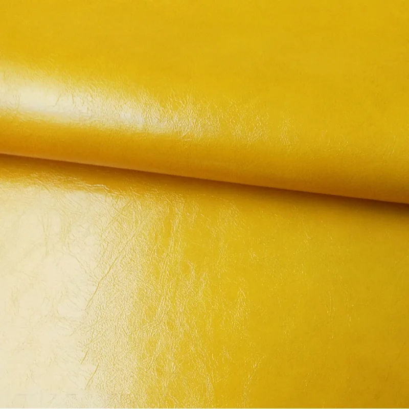 yellow Meetee 0,9 мм толщиной 50x68 см самоклеющаяся искусственная Синтетическая кожа факсимильная ткань для ремонта дивана Отремонтированная домашняя текстильная сумка SL207 - Цвет: yellow