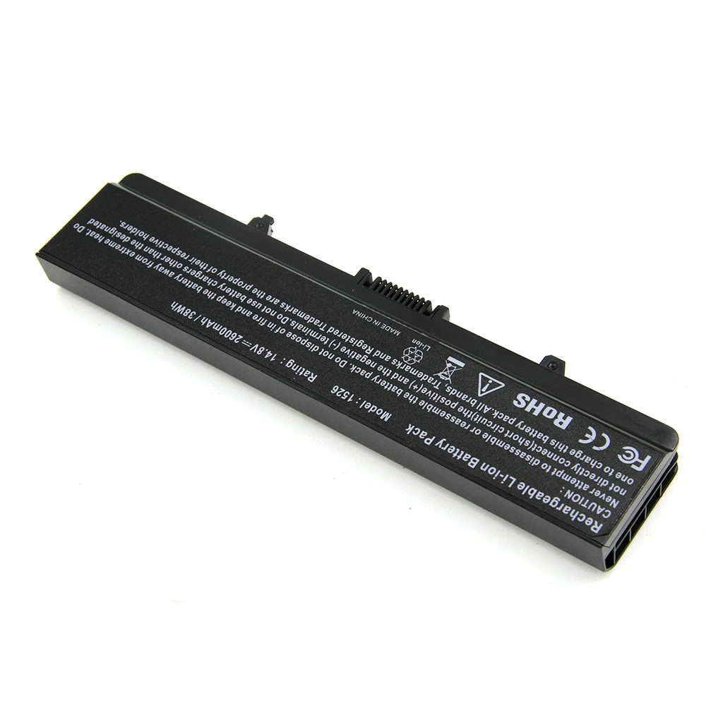 2200 мА-ч для Аккумулятор для ноутбука DELL 1526 Inspiron 1525 1545 1546 170 C601H D608H GP952 GW240 GW252 HP297RN873 RU586 XR693