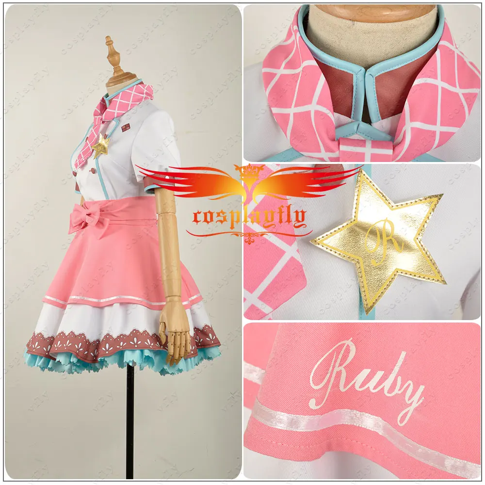 LoveLive! SunShine! akours Ruby Kurosawa платье для взрослых женщин Карьера непробужденная шеф