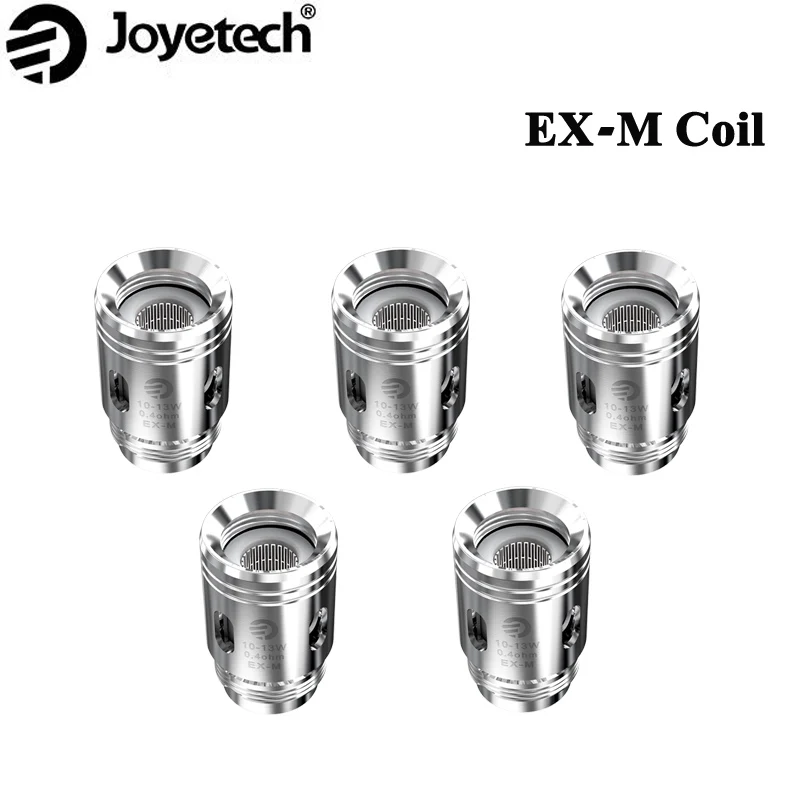5 шт./лот Joyetech EX-M сетки EX M катушки головы 0.4ohm Замена испарителя для Exceed Grip картридж Vape