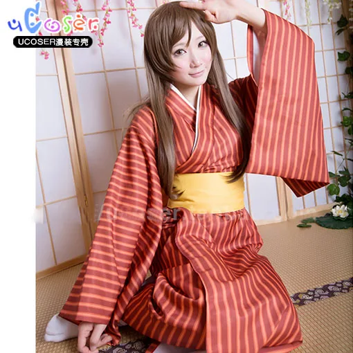 Kamisama Kiss (Kamisama hajiemashita Love) кимоно для косплея Nanami Momozono Бесплатная доставка |
