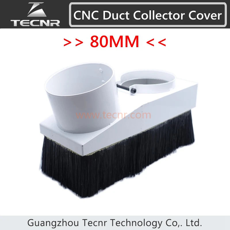 TECNR 80 мм cnc пылезащитный коллектор аксессуары для станка 1.5 кВт/2 2 кВт мотор