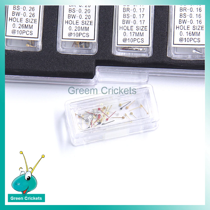 Оптовая продажа многоцветные запасные части для часов размер отверстия 0 16 26 мм 4