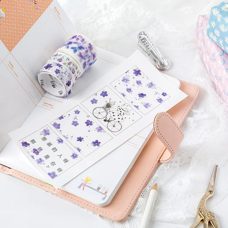 3 шт./кор. мультфильм печати лента Washi фрукты клейкой ленты DIY декоративная клейкая лента для дневник в стиле Скрапбукинг фото альбом декор