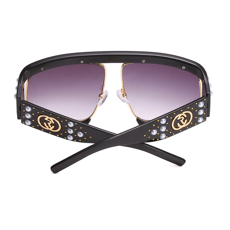 Sonnenbrille Bayan Gunes Gozlugu мужские солнцезащитные очки оверсайз большие со стразами |