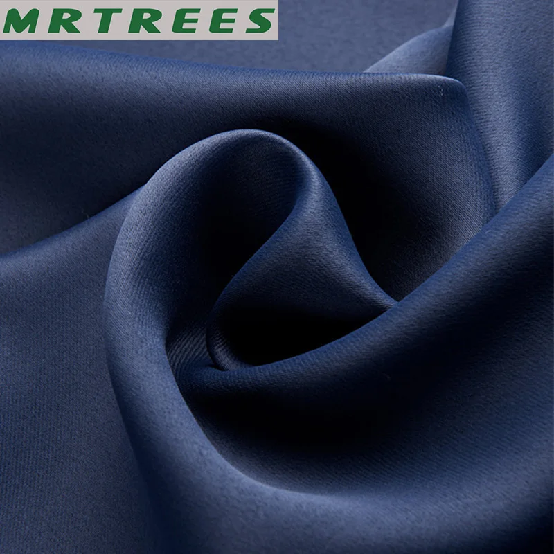 MRTREES шторы для гостиной шторы для спальни Современная Затемняющая штора для гостиной окна спальни шторы для окна ткань шторы+ тюль Шторы Жалюзи