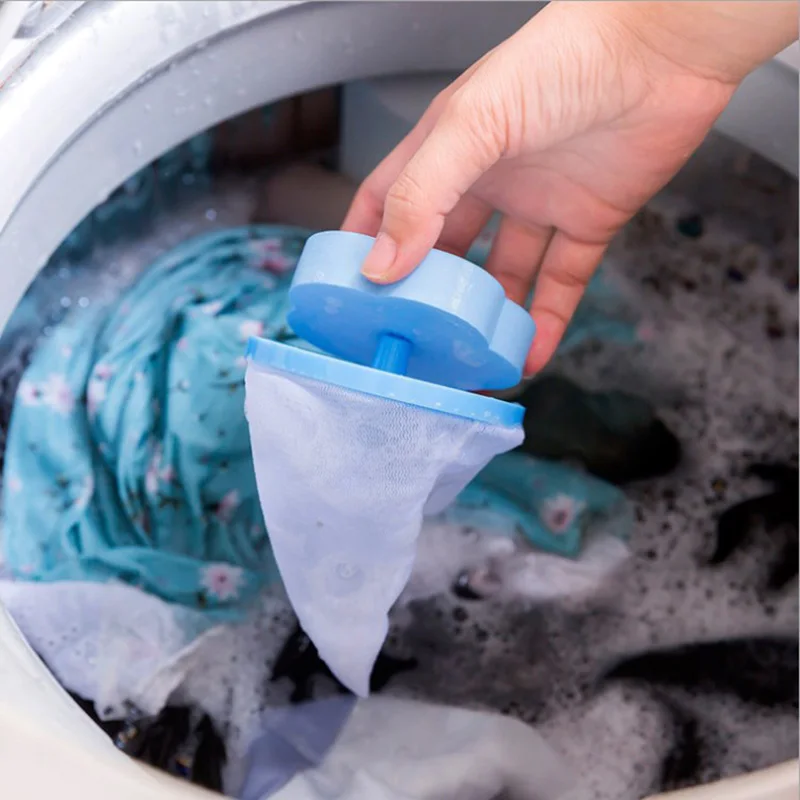 Стиральная машина для волос солнцезащитный фильтр мешок ворс плавающий Pet