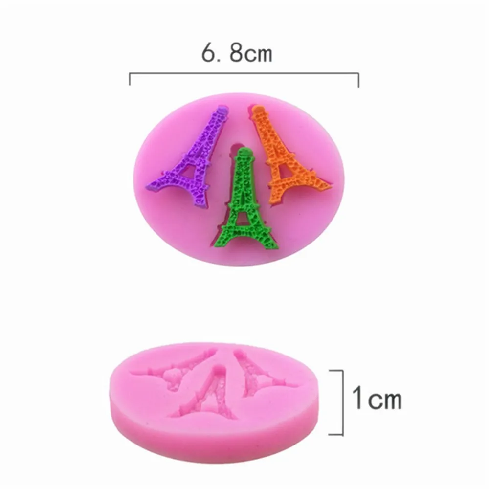 3D форма башни силиконовая для торта формы выпечки кексов шоколадная желе паста