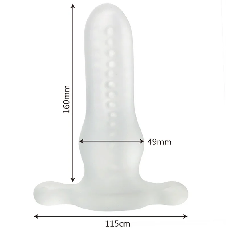 Soft Butt Plug Prostate Massager Male Penis Dildo Insert Design Sex Toys for Women Men Gay Hollow Anal |