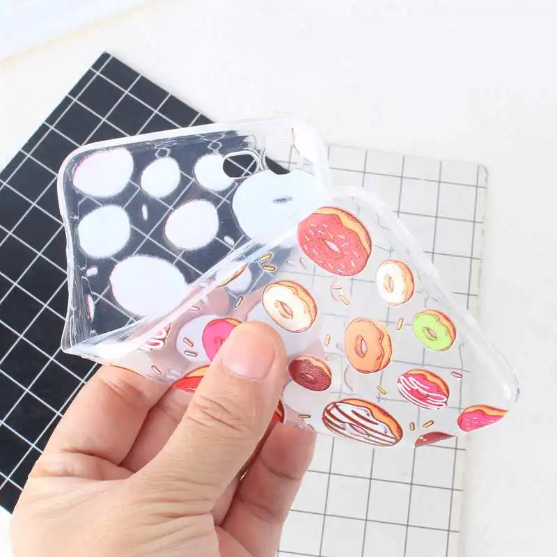 For iphone XS X 10 7 8 plus Case Clear Cute Cartoon Cover Coque for 6 s 6s se 5s 5 8plus 7plus cases |