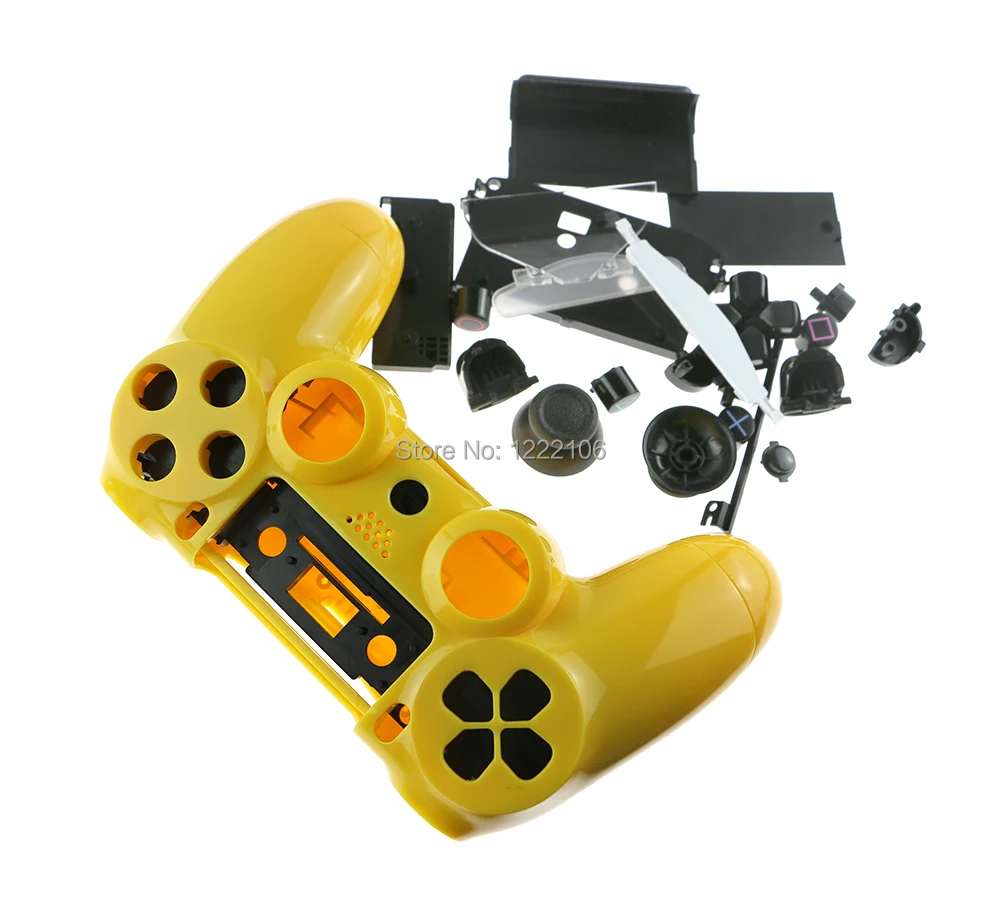 Чехол-накладка для контроллера PS4 Playstation 4 V1 цветной JDS-001 JDM-011 1 комплект - купить по