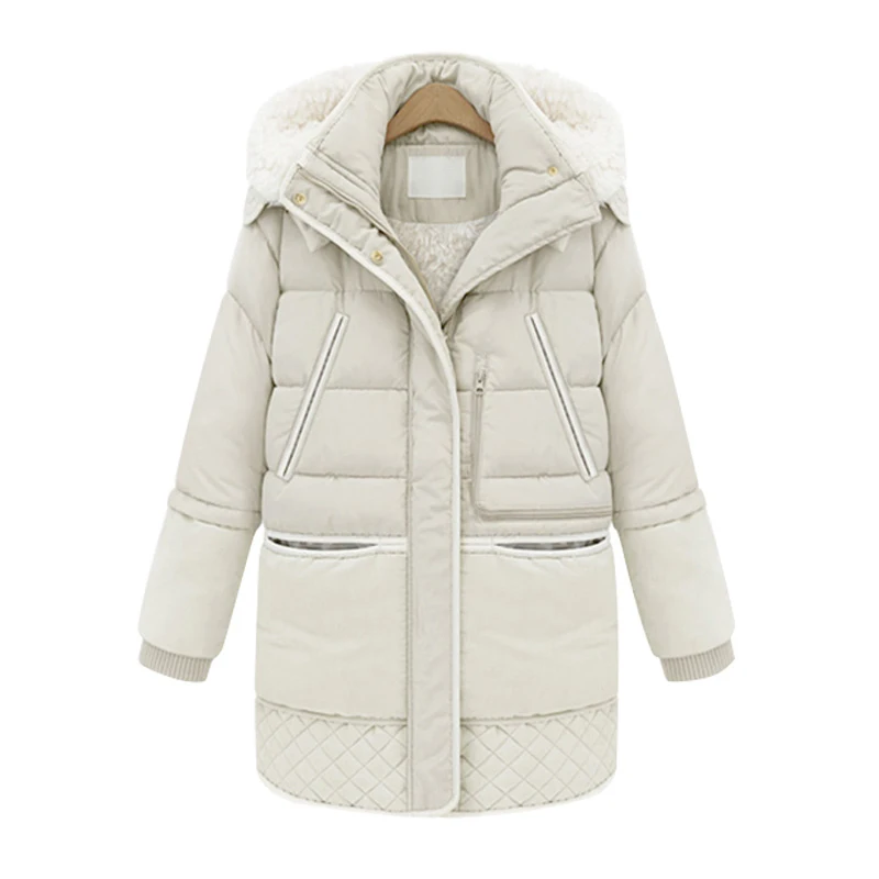 Tcyeek 2020 хит продаж среди женской зимняя куртка-пуховик Теплая плотная куртка и