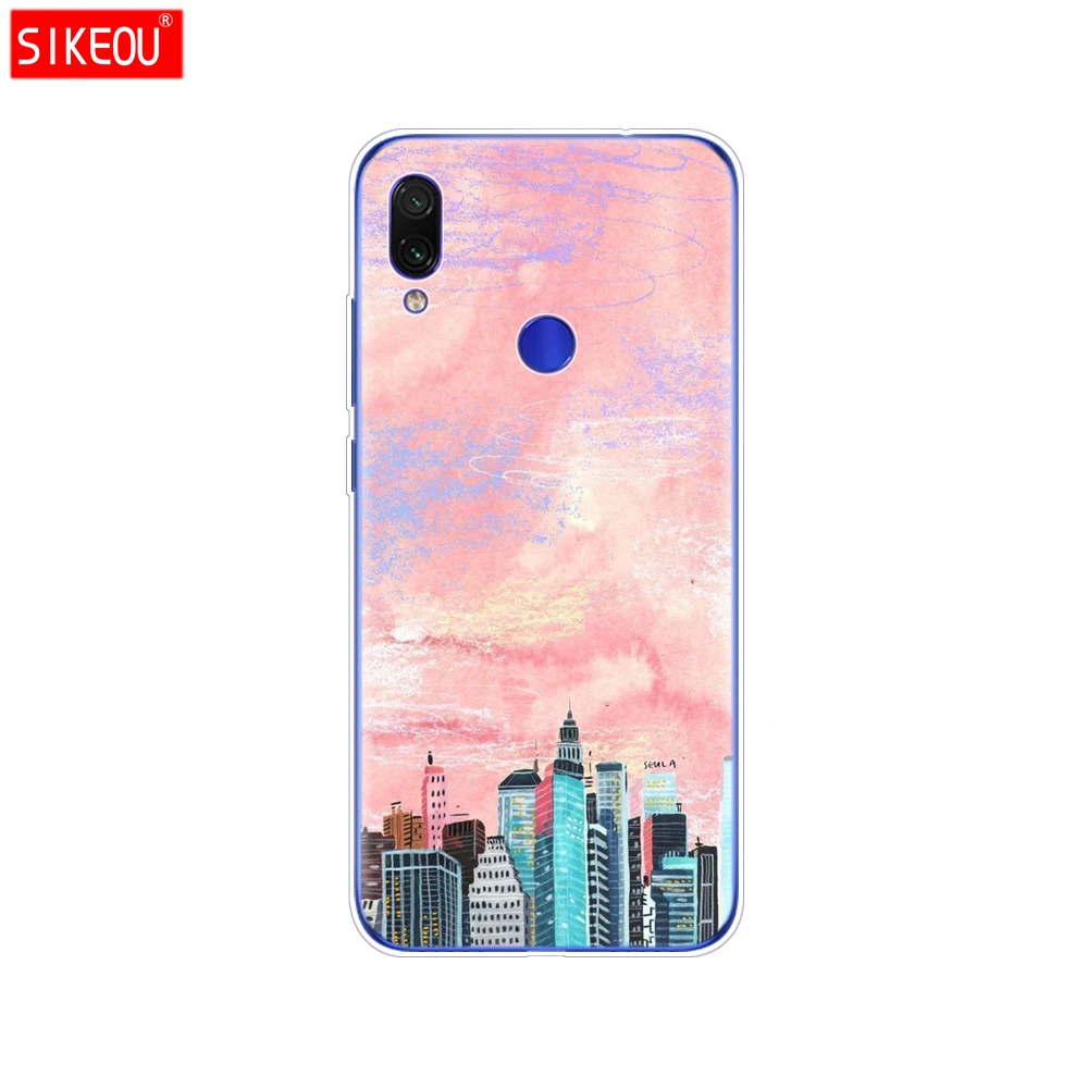 33680 Чехол для xiaomi Redmi Note 7, силиконовый мягкий чехол из ТПУ с рисунком для xiaomi Redmi Note 7, чехол 6,3 дюйма, Fundas Coque, чехол для Redmi NOTE 7 PRO - Цвет: 33680