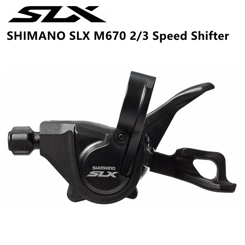 Shimano SLX M670 триггерный переключатель передач без PCKG 2/3 Скорость только левой|trigger