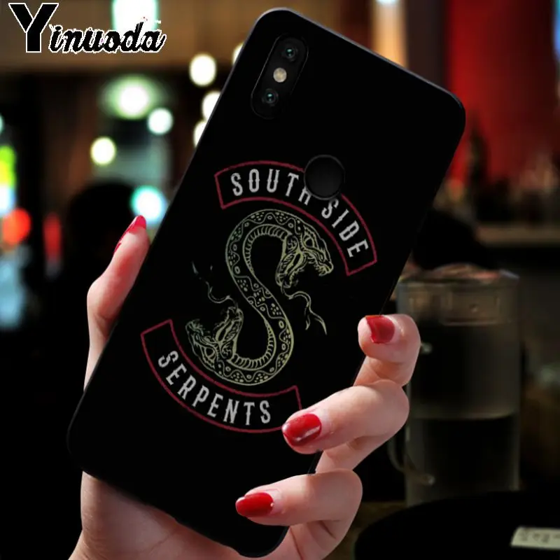 Yinuoda ривердейл SouthSide змеи чехол для телефона чехол для xiaomi redmi 7 5 плюс 6pro 6a 4x go note5 note7 note6pro mi8se 9se coque
