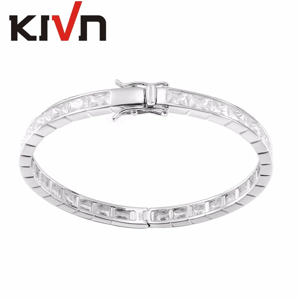 Женский браслет с фианитом KIVN модный для свадьбы|bracelets for|bracelets for womenbracelets women fashion |
