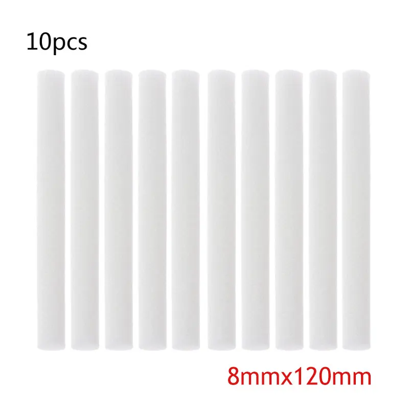 

Free_on 10Pcs Humidifiers Filters Cotton Swab Replacement for USB Humidifier Accessories Aroma Diffuser Cotton Sticks 8mmx120mm