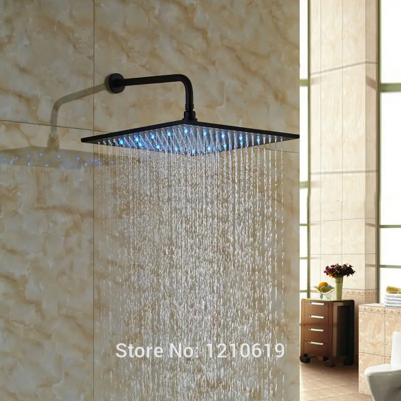 Новая менясветодиодный цвет Светодиодная 16 &quotнасадка для душа распылитель