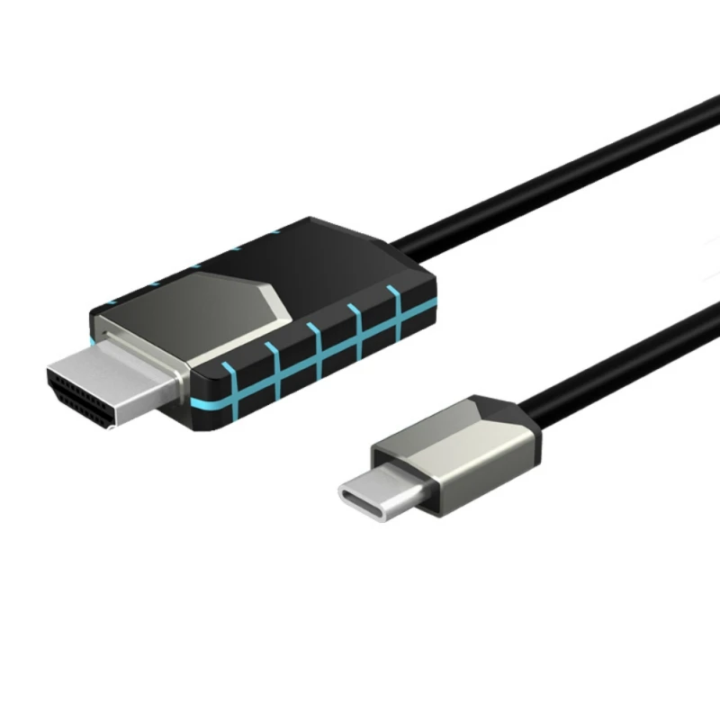 Тип-c к HDMI Беспроводной экранный преобразователь 4 K высокой четкости Plug-and-игровой адаптер Разъем для проектор для телефона телевизор ПК
