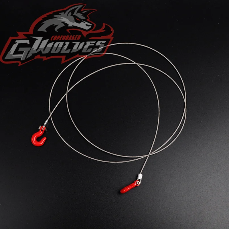 Металлический крюк gwolf 86 см для прицепа Проволочный Трос 1/10 rr10 scx10 rc4wd hsp TF2 Axial SCX10 D90