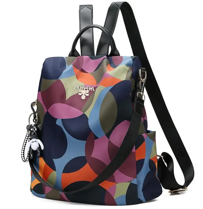 Рюкзак женский из ткани Оксфорд многофункциональный Повседневный ранцевый