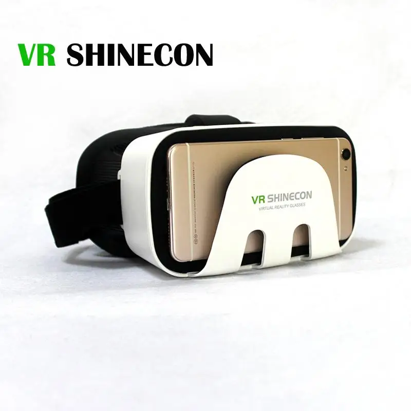 2017 Shinecon виртуальной реальности VR SC-3GB 3D коробка Google cardboard умные очки Bluetooth