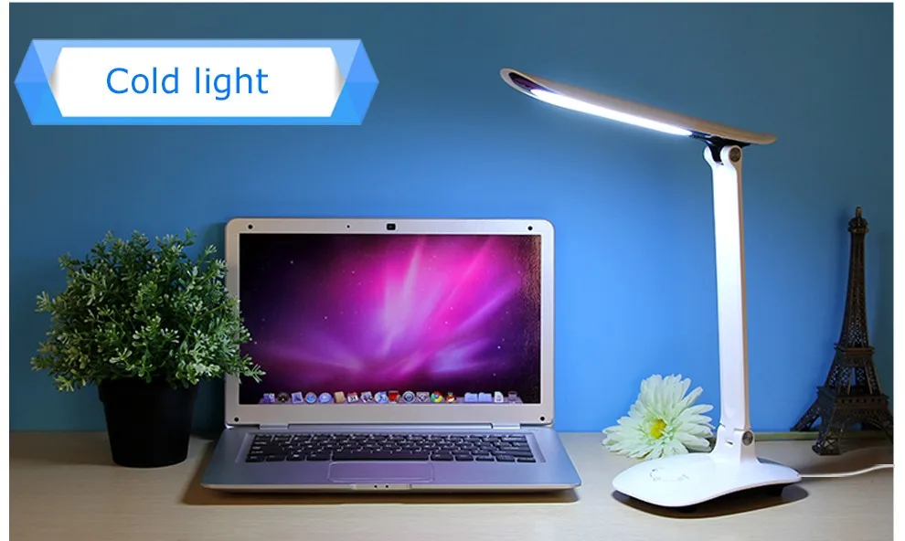 YAGE Настольная Лампа Led Настольная Лампа Свет книга night light reading свет для Исследования Лампа для Работы Не Предел Яркость Сенсорный Включения/Off