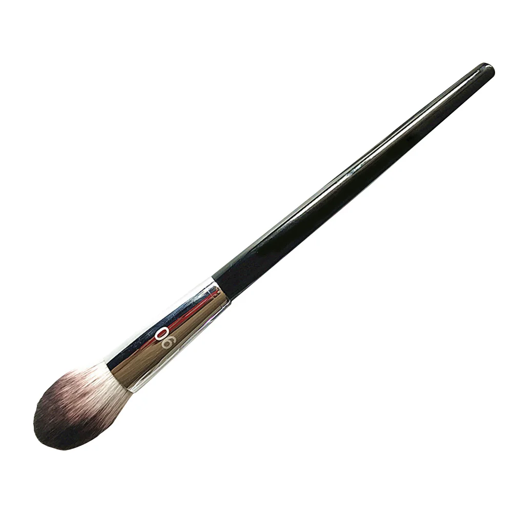 Loose Powder Cosmetics Blush High-gloss Highlighter Soft Fiber Dense Face Sculpting Tools Professional Flame Head Makeup Brush | Красота и