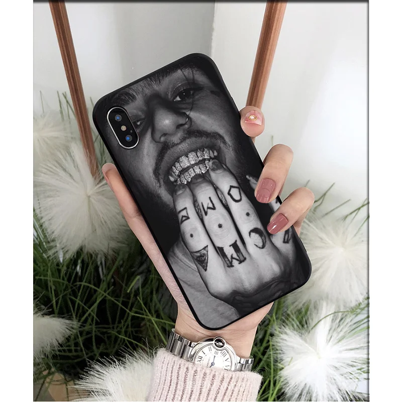 MaiYaCa Rap singer Lil открытый высококачественный чехол для телефона iPhone 5 5Sx 6 7 7plus 8 8Plus X XS