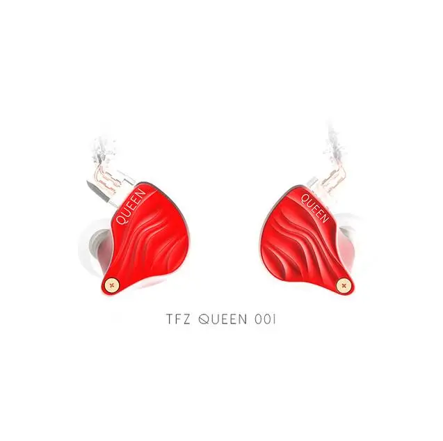 2018 ароматная цитра TFZ QUEEN 2 контактный интерфейс металлический Hi Fi монитор IEM 3 5 мм