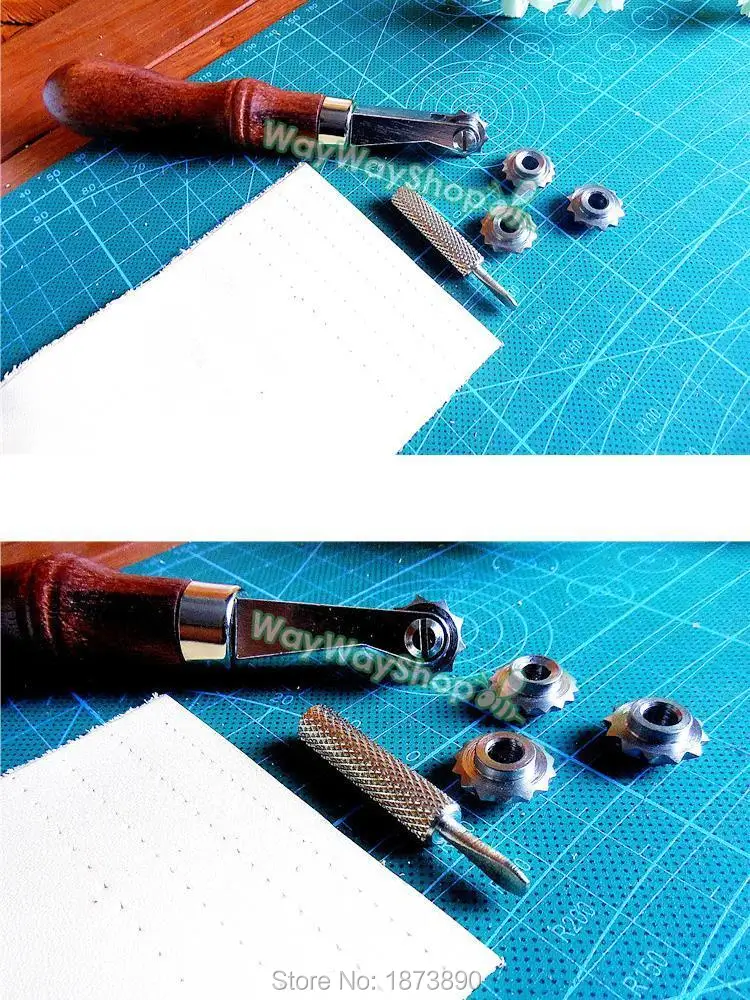 Один набор металлических кожаных инструментов прокладок системное колесо 5 6 7 8