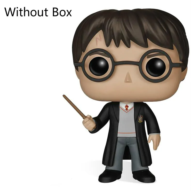 No Box FUNKO POP Гарри Поттер Коллекция Модель Детские игрушки лунные очки кукла фигурка мальчика игрушки для детей - Цвет: No Box