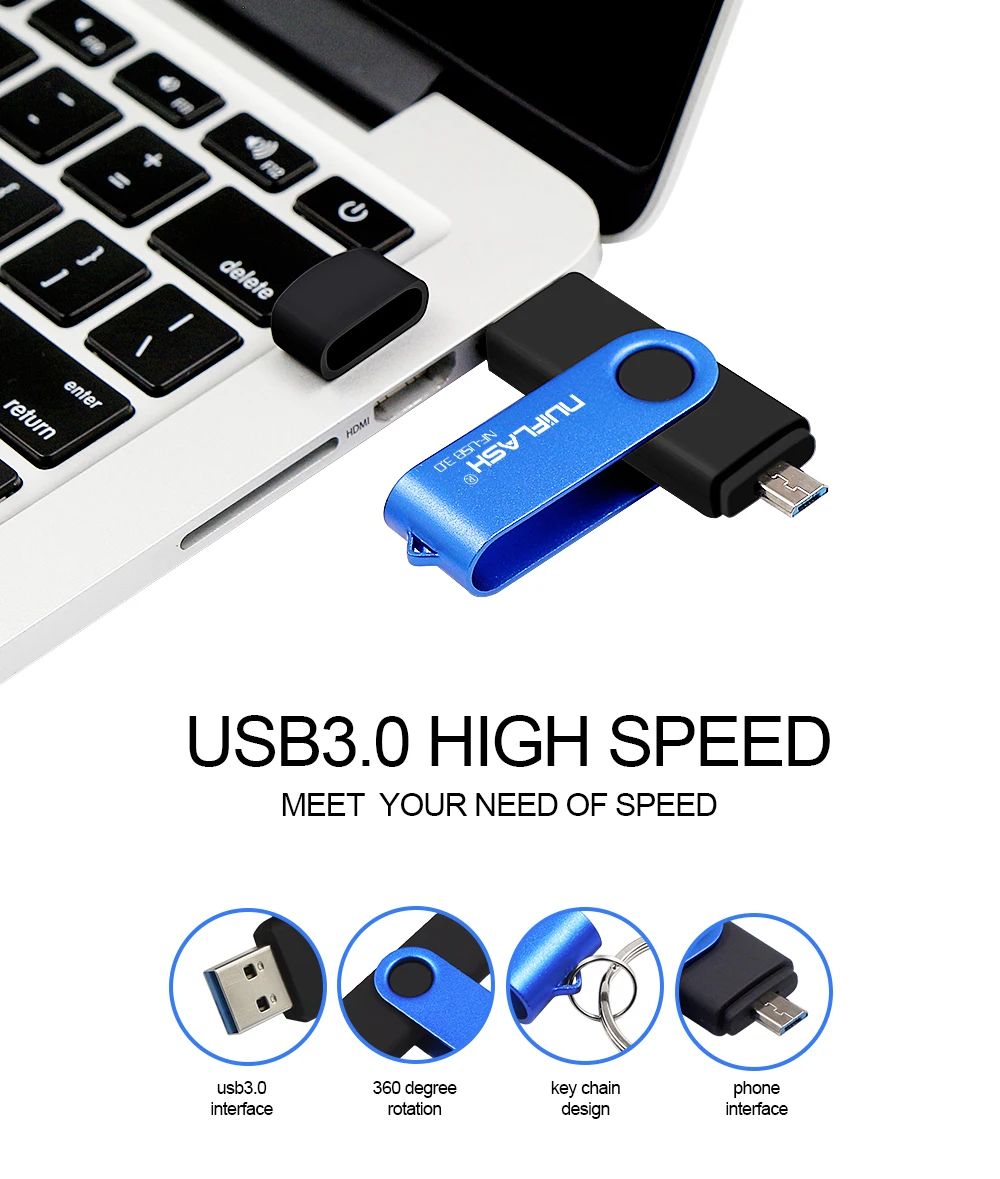 Металлический usb 3,0 флеш-накопитель 16 ГБ 8 ГБ 4 ГБ флеш-накопитель usb флеш-накопитель 32 Гб USB флеш-накопитель 64 Гб 128 Гб otg флеш-накопитель usb
