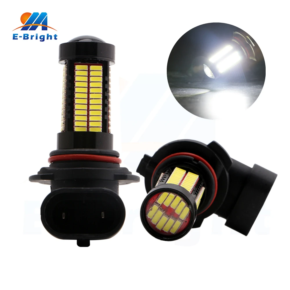 2шт 9 28 в 9005 9006 4014 106 SMD авто H4 H7 H11 P13W светодиодные лампы передние поворотные сигналы