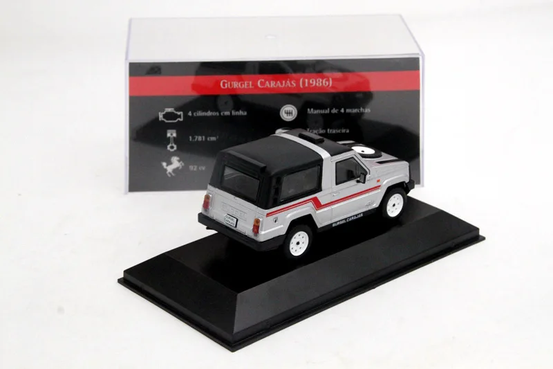 IXO 1:43 Масштаб гургель Carajas 1986 Авто шоу Миниатюрные модели автомобили коллекция литые игрушки