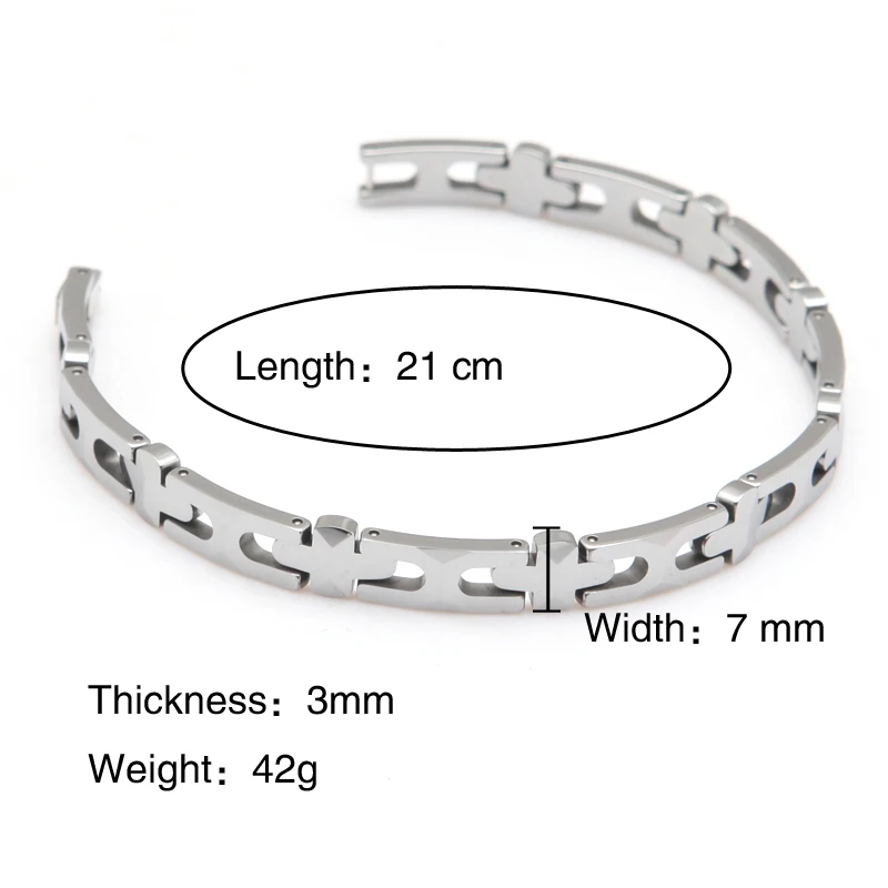 Уникальный Модный Ювелирный Браслет &quotH&quot с принтом мужской браслет из