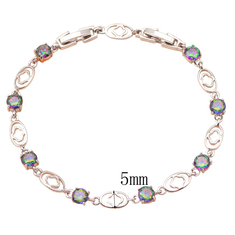 Женский посеребренный браслет с шармами TB598|charm bracelet|a braceletbracelet brand |