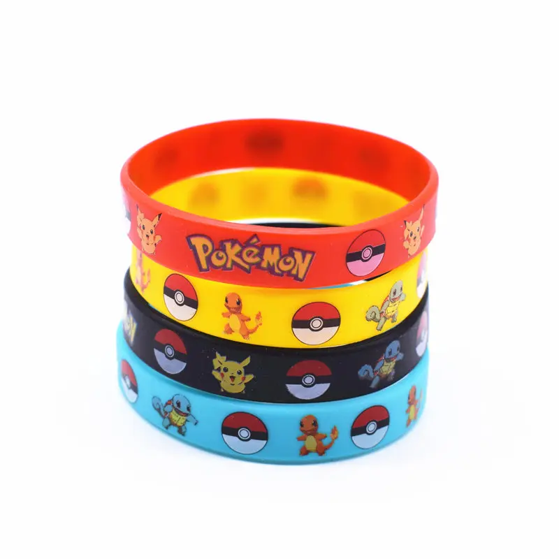 Модный браслет, 4 цвета, ID, детский браслет, Pokemon Go, команда, мистик, инстинкт, браслеты из силиконового каучука и браслеты