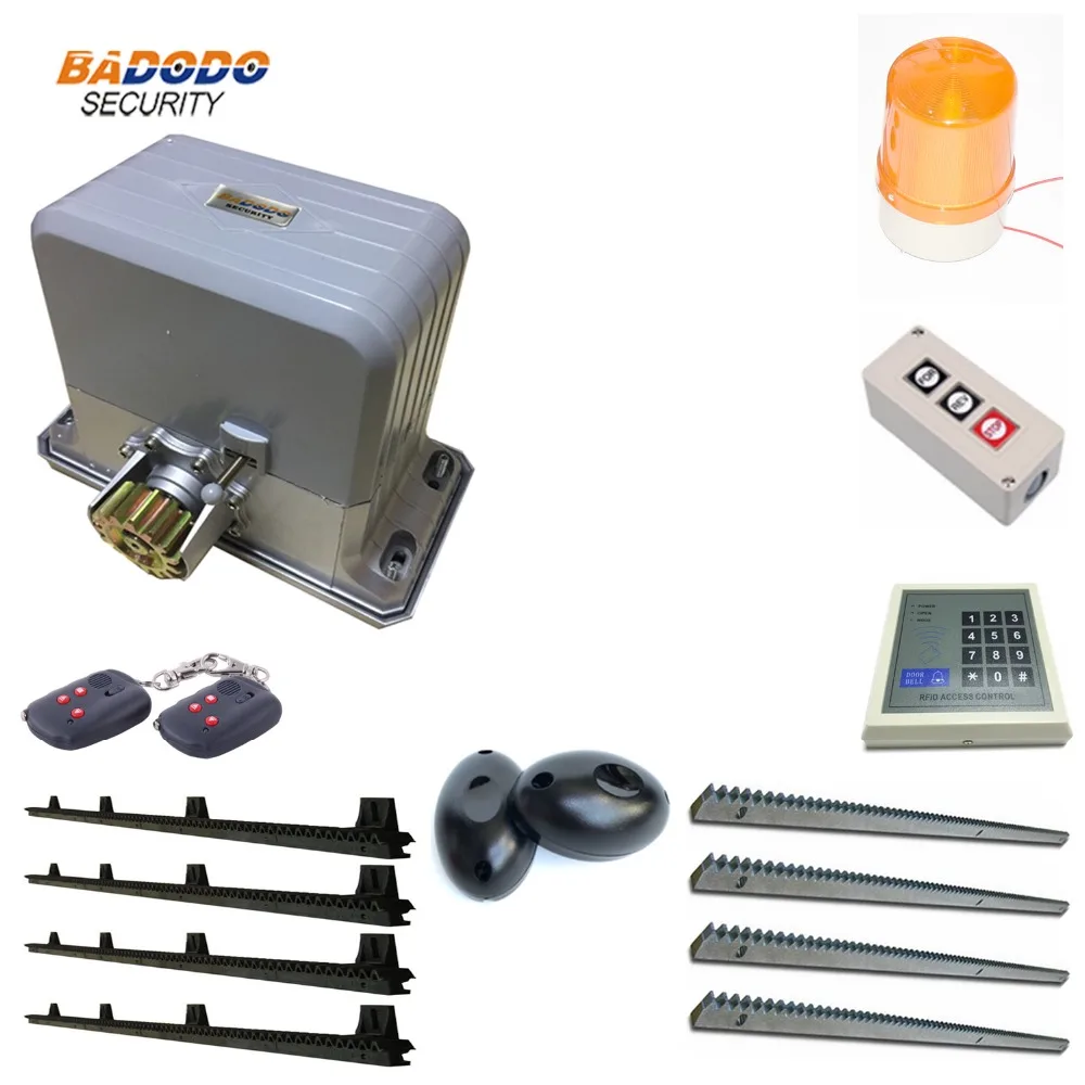 1800 кг мощный Электрический Открыватель раздвижных ворот автоматический