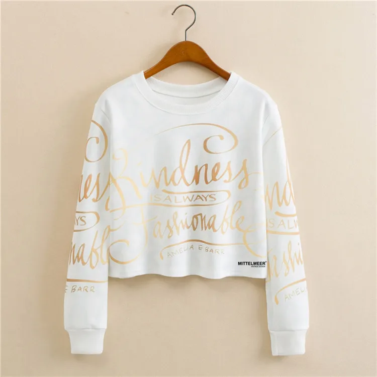 2016 модный Европейский стиль свитер с круглым вырезом и длинными рукавами