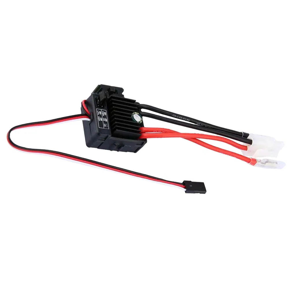 Водонепроницаемый щеткой 60A ESC для 1/10 весы RC автомобилей Рок Гусеничный Монстр