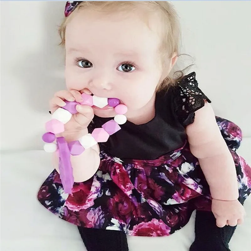 Детское платье комбинезон pudcoco новое семейное с цветочным принтом для девочек