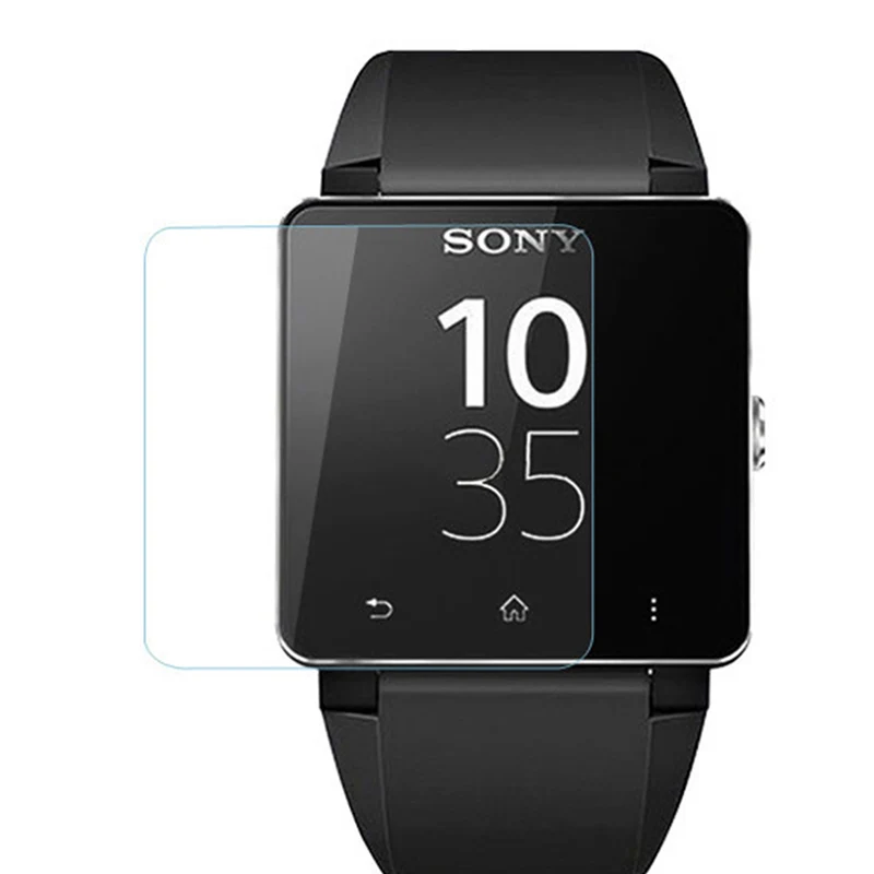 JGKK 2 шт./лот Премиум Закаленное стекло Flim Защита экрана для Sony SmartWatch SW2 Смарт часы
