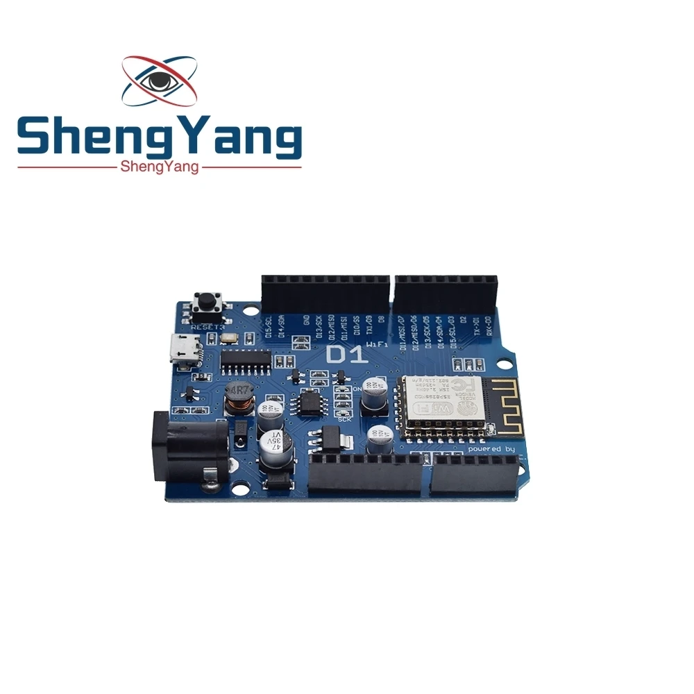 WeMos D1 CH340 CH340G WiFi макетная плата ESP8266 ESP-12 ESP-12E модуль для Arduino IDE UNO R3 Micro USB ONE 3,3 v 5v 1A