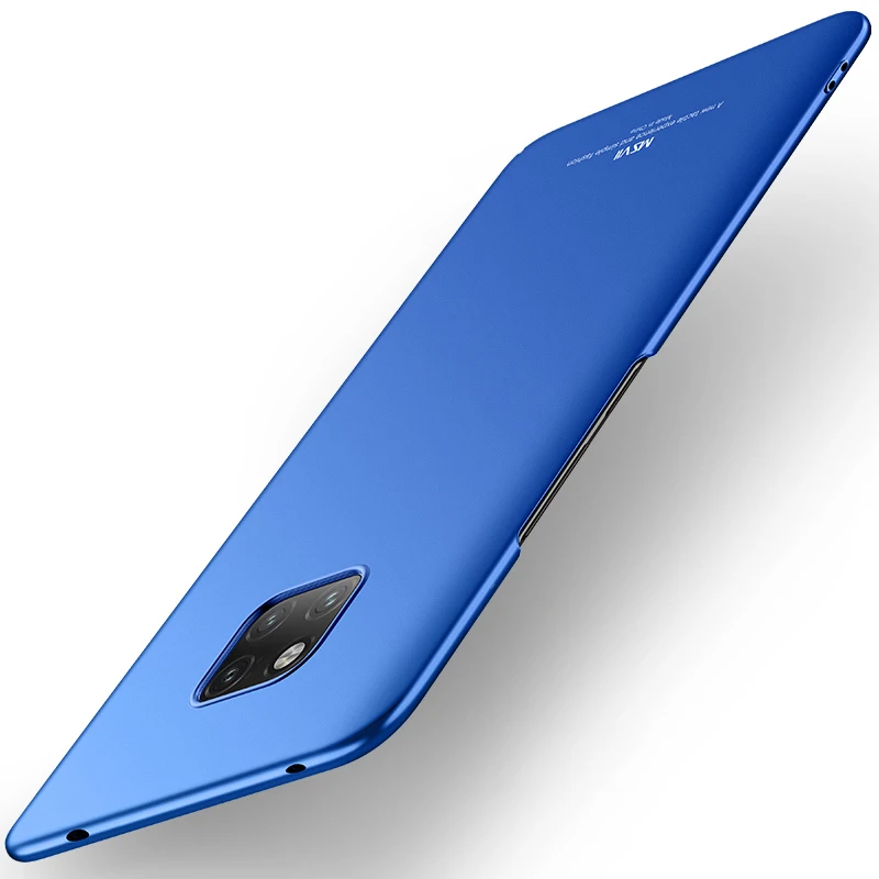 Чехлы для телефонов huawei mate 20 Pro X Msvii шикарный ультра тонкий жесткий поликарбонатный чехол-крышка для huawei mate 20 X Pro Чехол Корпус