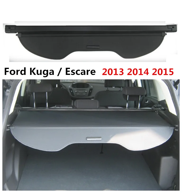 For Ford Kuga Escare 2013 2014 2015 Rear Trunk Cargo Cover Security Shield Screen shade High Qualit Car Accessories | Автомобили и