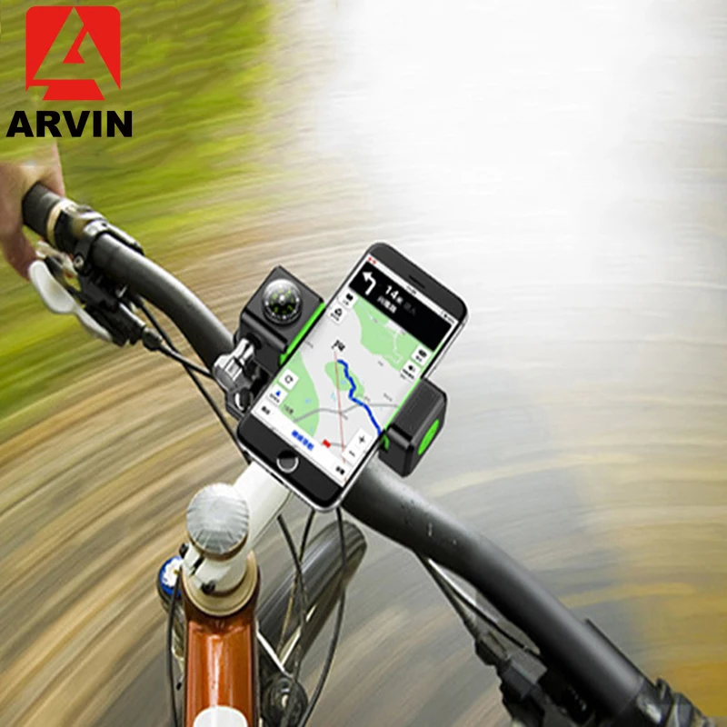 Универсальный держатель для телефона Arvin мотоцикла велосипеда со светодиодной